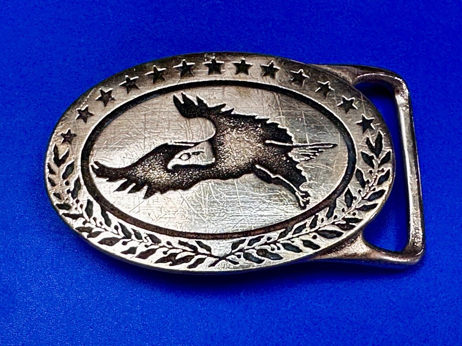 Tech Ether Guild The Eagle - Patriotic Vintage USA America Belt Buckle