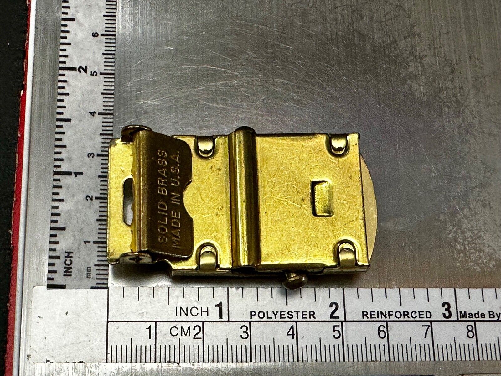 Vintage Cub Scouts Vintage Wolf BSA Solid Brass Replacement Uniform Belt Buckle
