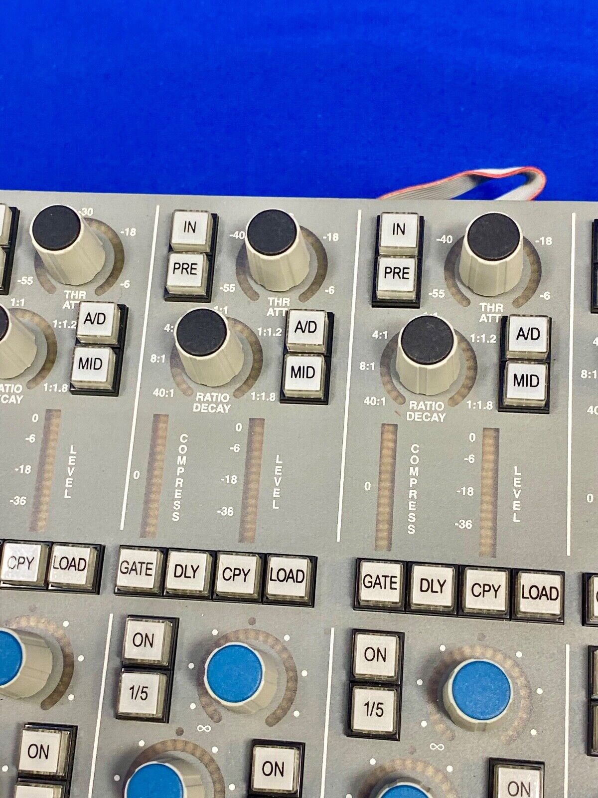 Aux Tile from Solid State Logic Aysis Air + SSL A Series Console Mixer