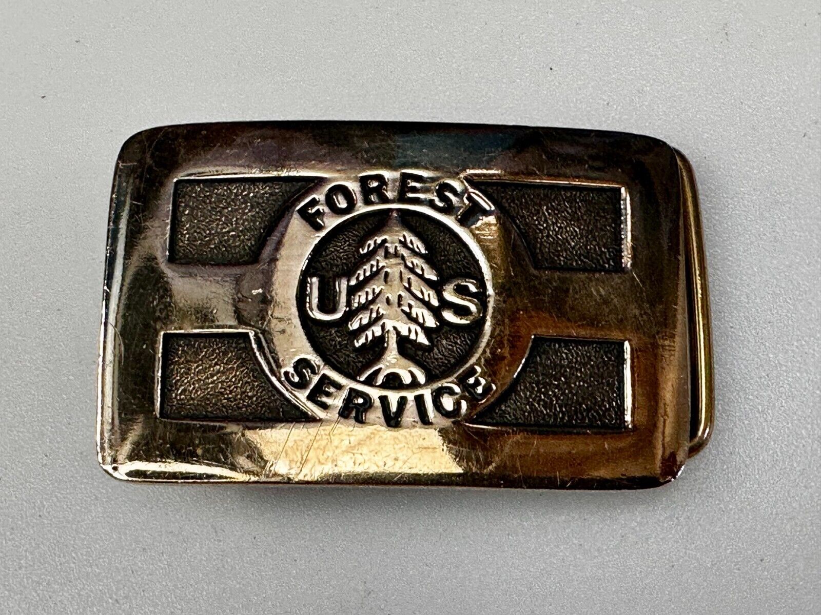 US Forest Service Vintage 1979 Commemorative Belt Buckle by Western Heritage Co