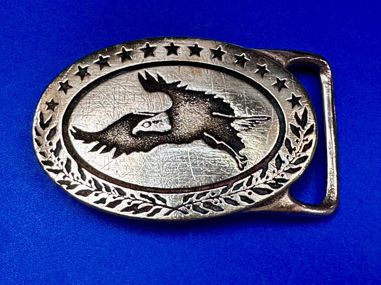 Tech Ether Guild The Eagle - Patriotic Vintage USA America Belt Buckle