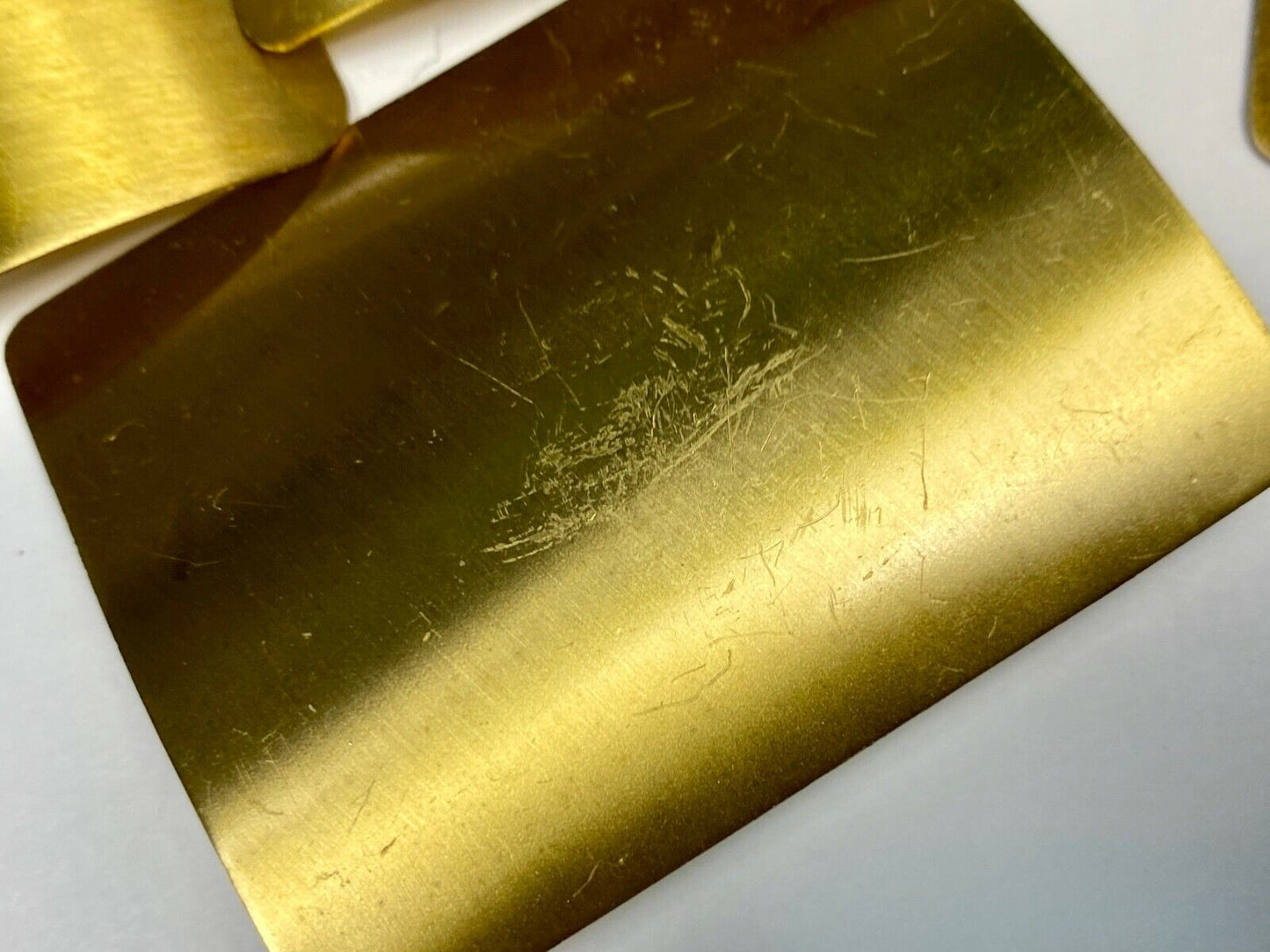 Usmc? Solid Brass Belt Buckle Lot