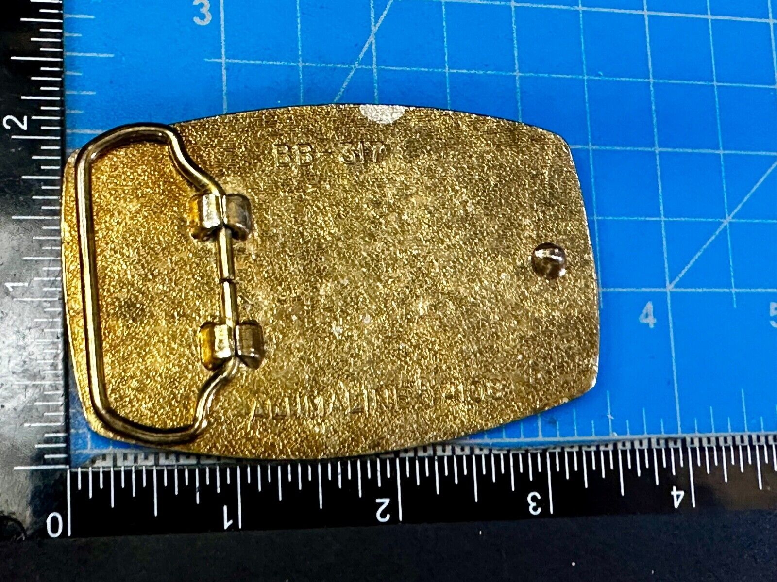 The Stolle Corporation Where People Make The Difference Alumaline Belt Buckle