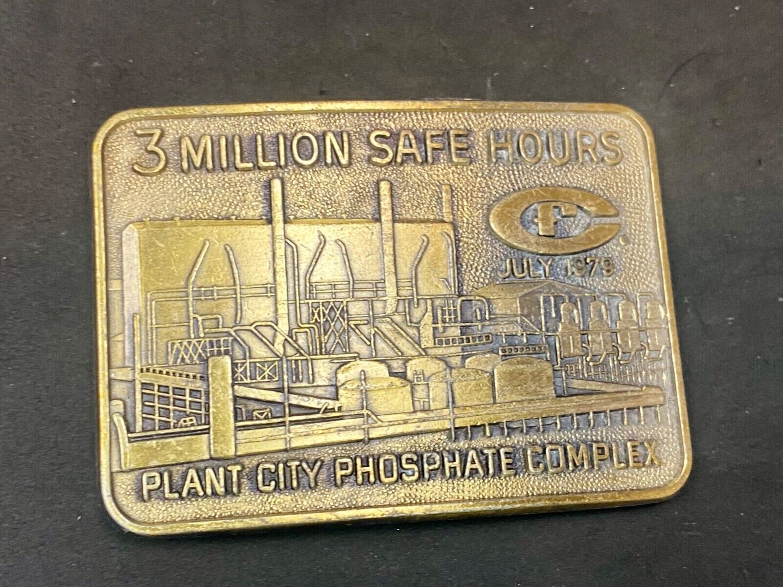 3 Million Hours! Safety Award Pant City Phosphate Complex Congratulations Award