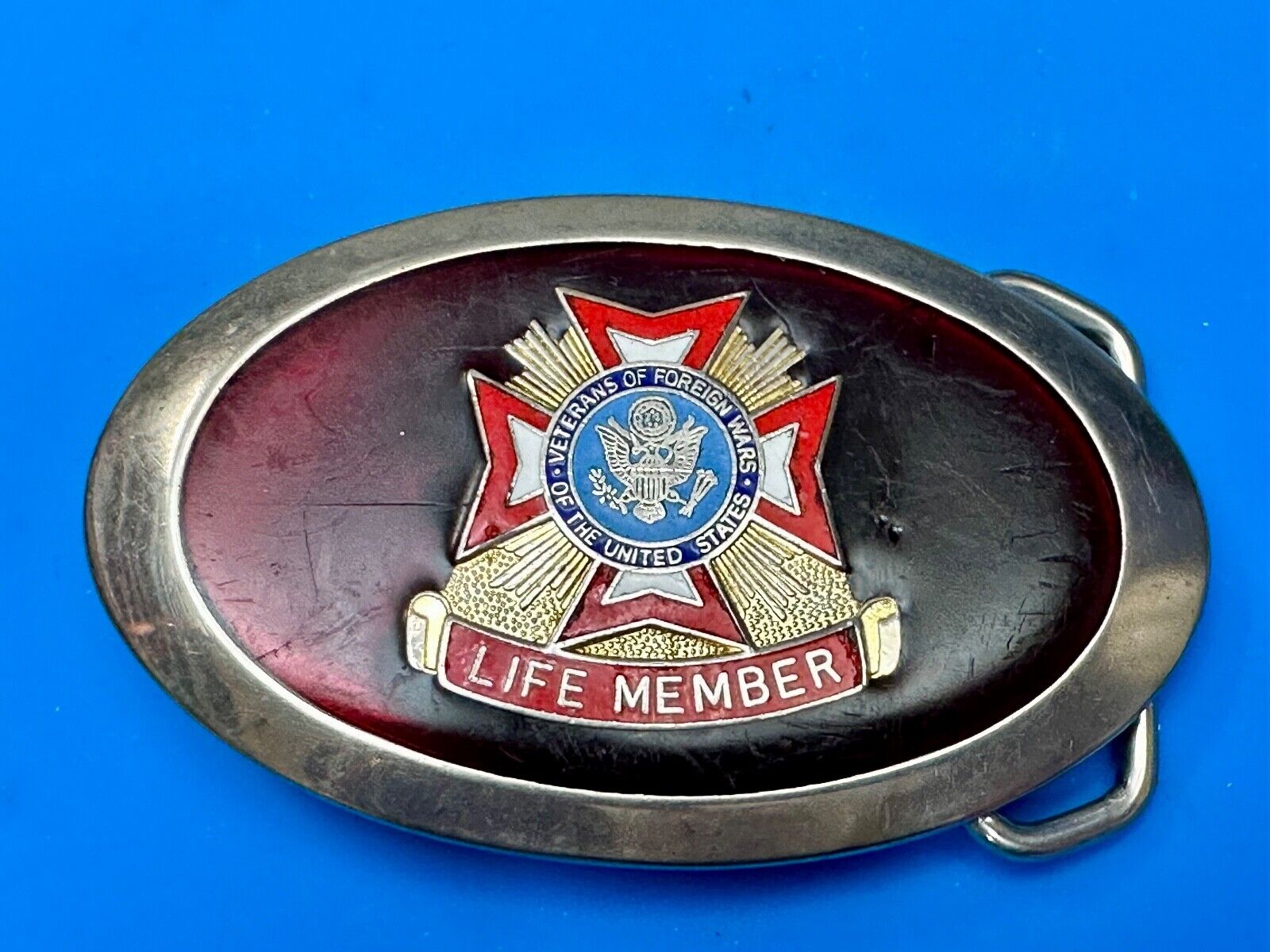 Veterans of foreign wars of the united States of America Vintage Belt Buckle VFW