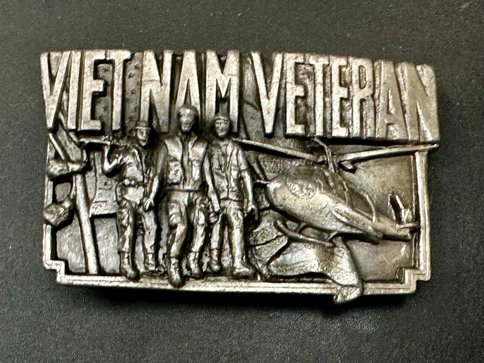 Vietnam Veteran Vintage 1983 Bergamot Belt Buckle