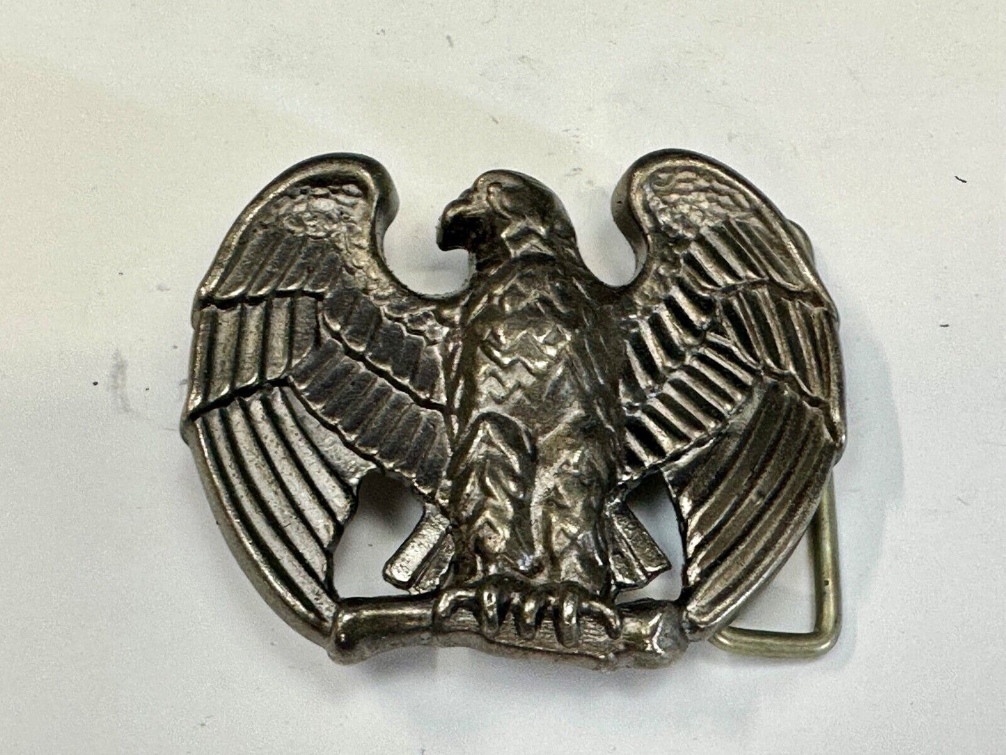 VINTAGE 1970'S IMPERIAL ROMAN EAGLE STYLE BELT BUCKLE IN BOX
