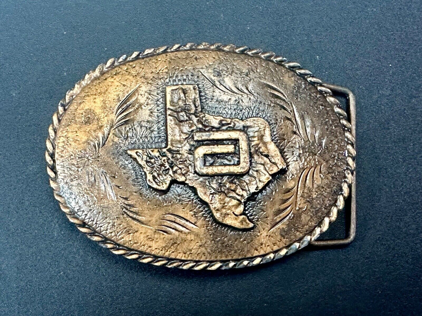 Abbott Laboratories Austin Texas Hospital Products Division 1980's belt buckle