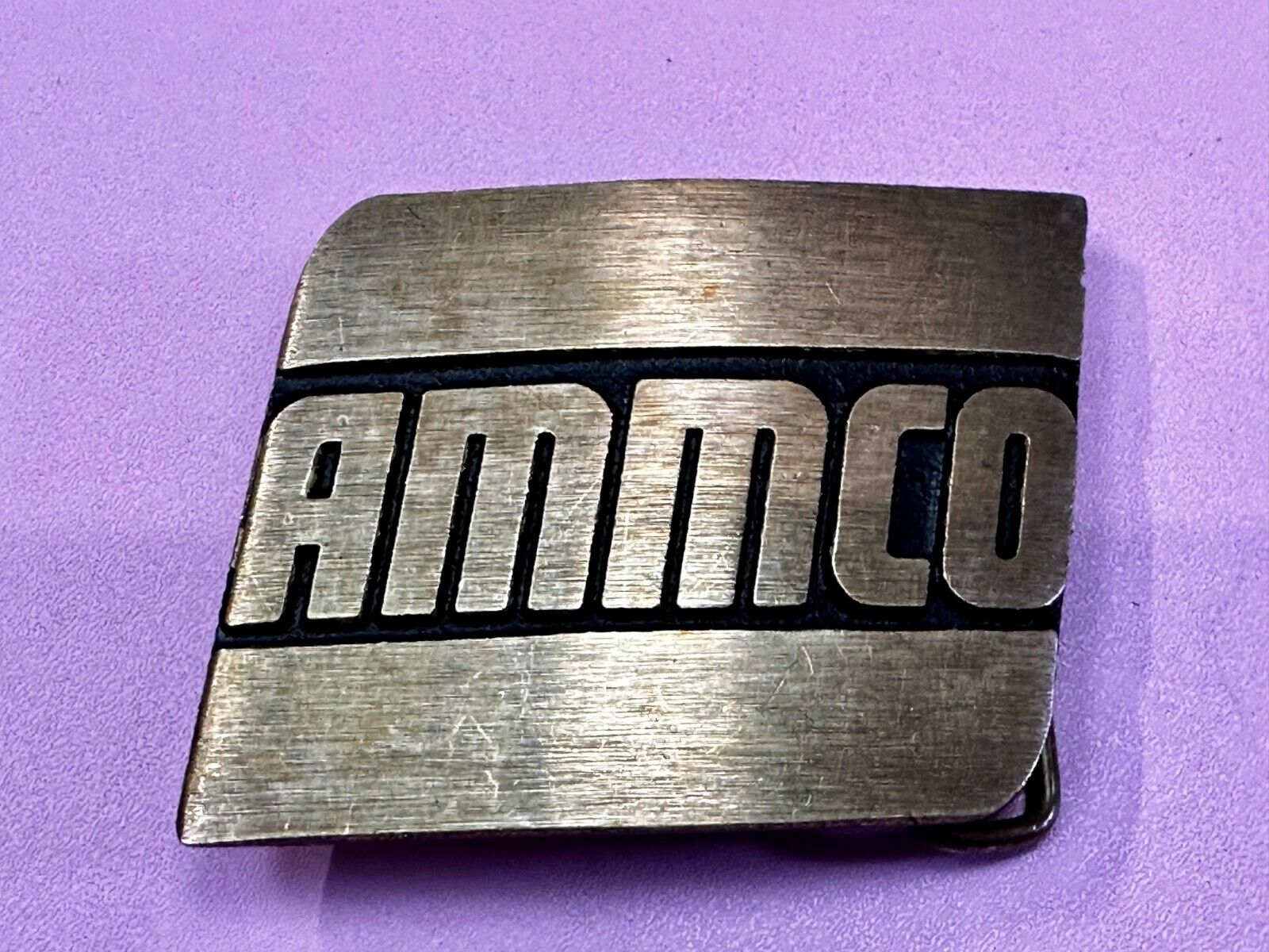 Ammco Solid Brass Transmition Brake Auto Car Shop Belt Buckle By Dynabuckle