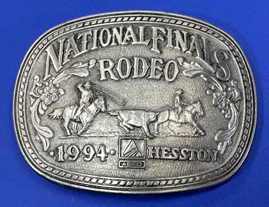 1994 Adult Sized NFR National Finals Rodeo ADM belt buckle