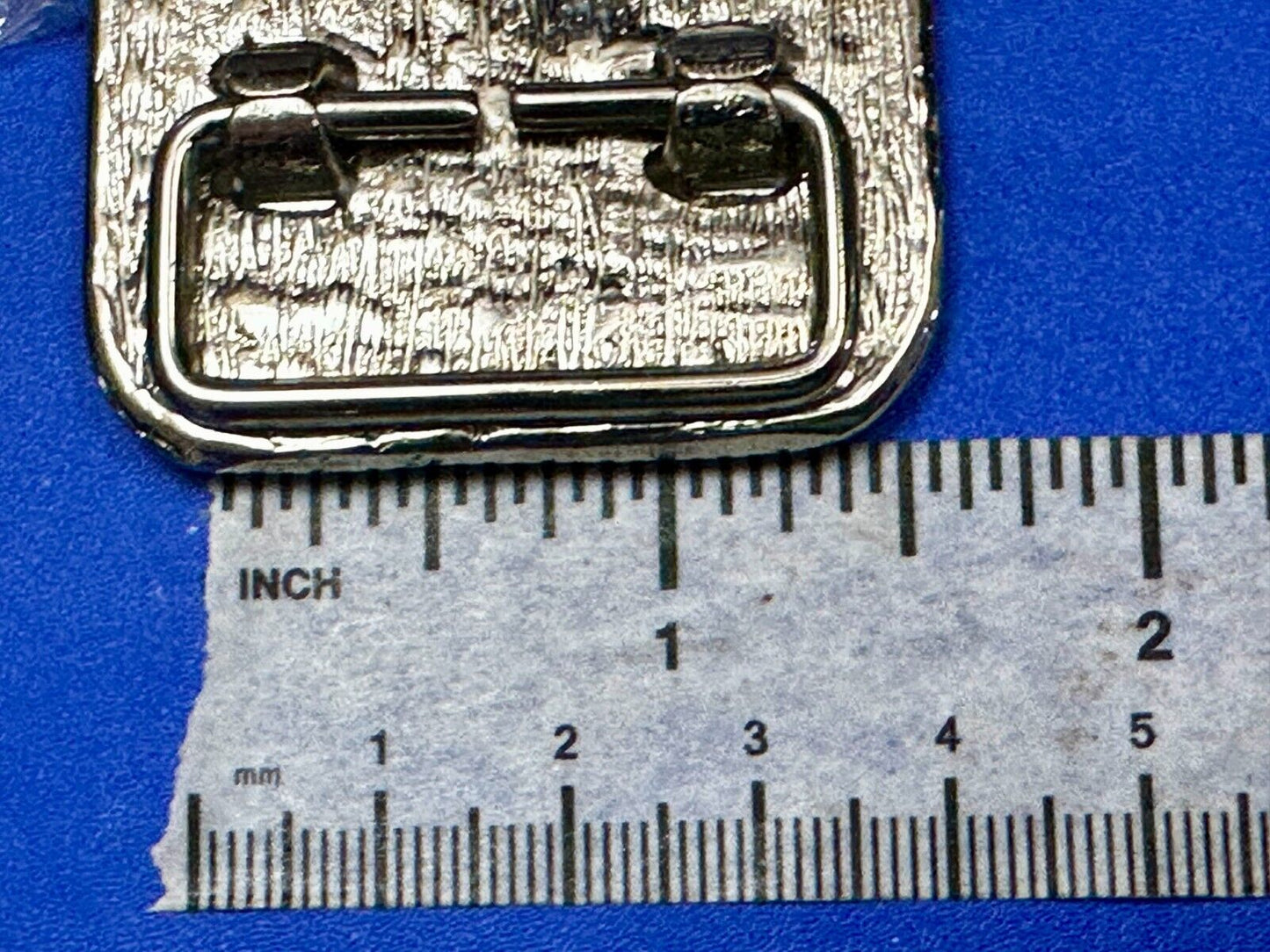 United States Of America Silver & Gold Tone Eagle Shield Arrows Usa Belt Buckle