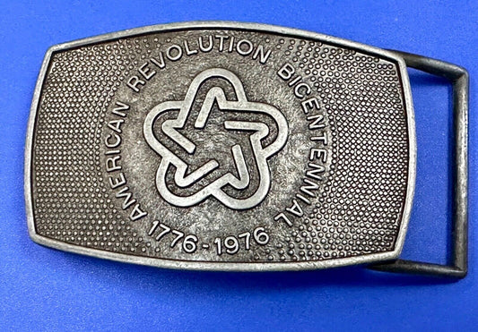 American Revolution Bicentennial Celebration Patriotic Vintage 1976 belt buckle