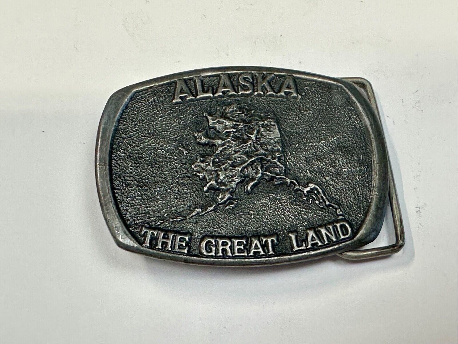 Alaska, The Great Land - Commemorative AK Frontier Arts belt buckle