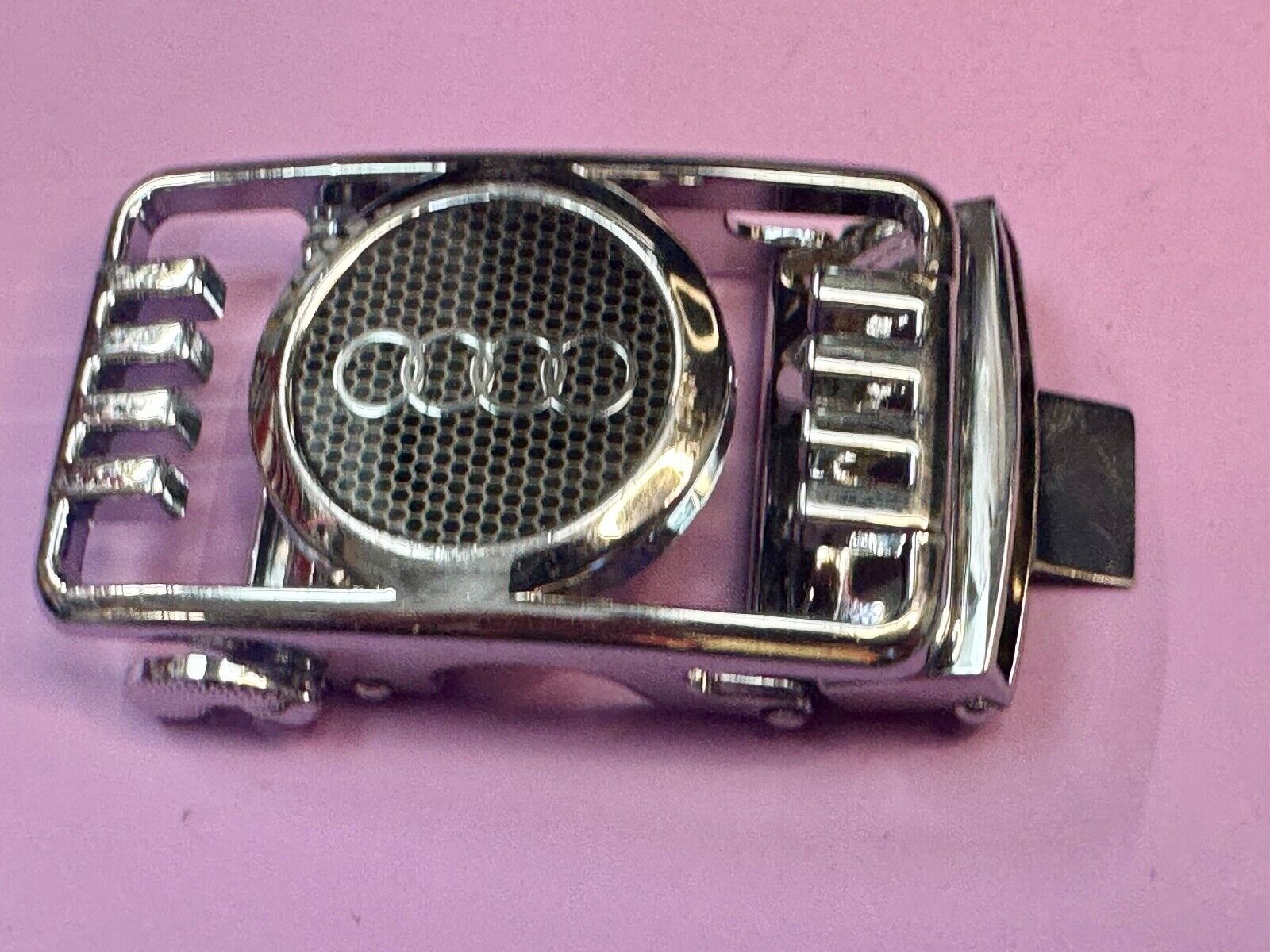 5 Circle Emblem Logo? NOS Dress Style Replacement Belt Buckle
