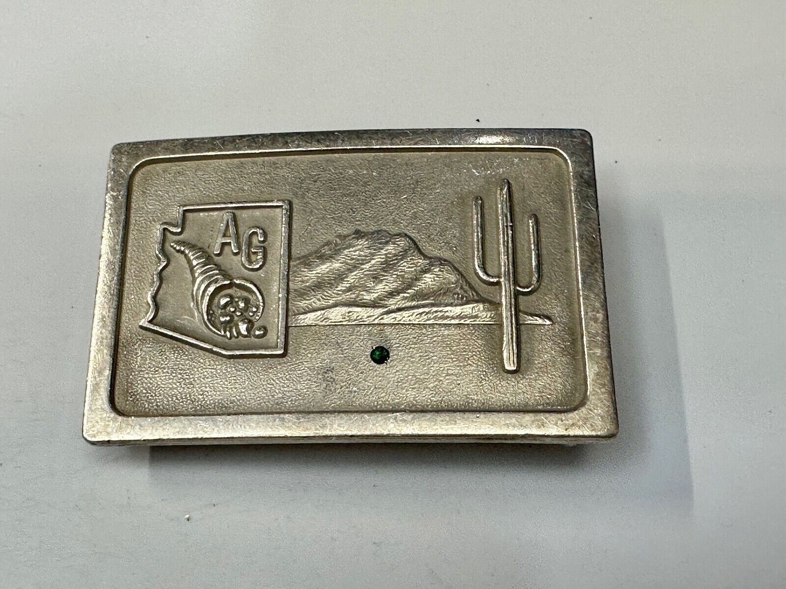 Arizona State MAP A.G. Farming Theme Vintage Belt Buckle