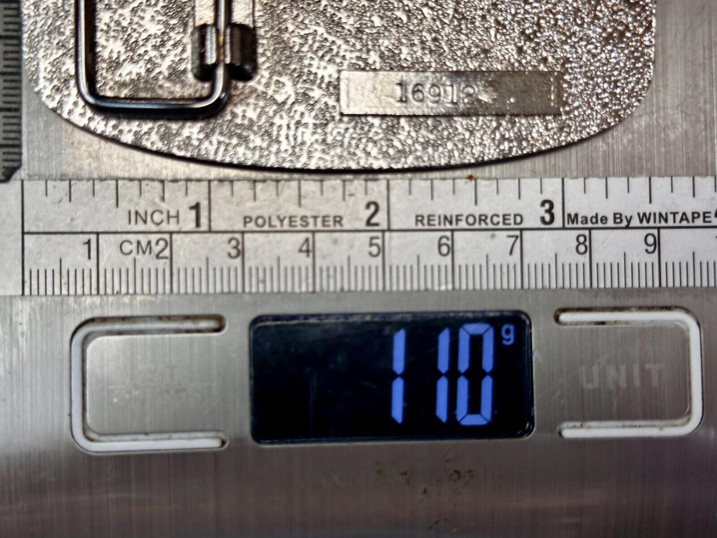 Majestic American Bald Eagle Flying high USA Mountains Two Tone Belt Buckle