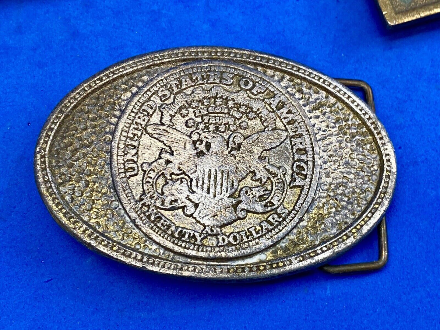 United States of America Twenty Dollar belt buckle by CDC Metal Works 