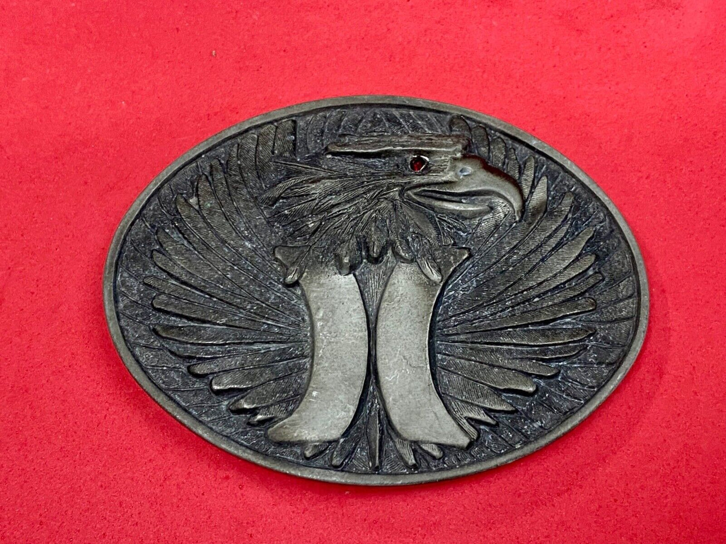 VERY COOL **HURLEY SKATEBOARDS** ACTION SPORTS Eagle RED EYE FASHION BELT BUCKLE