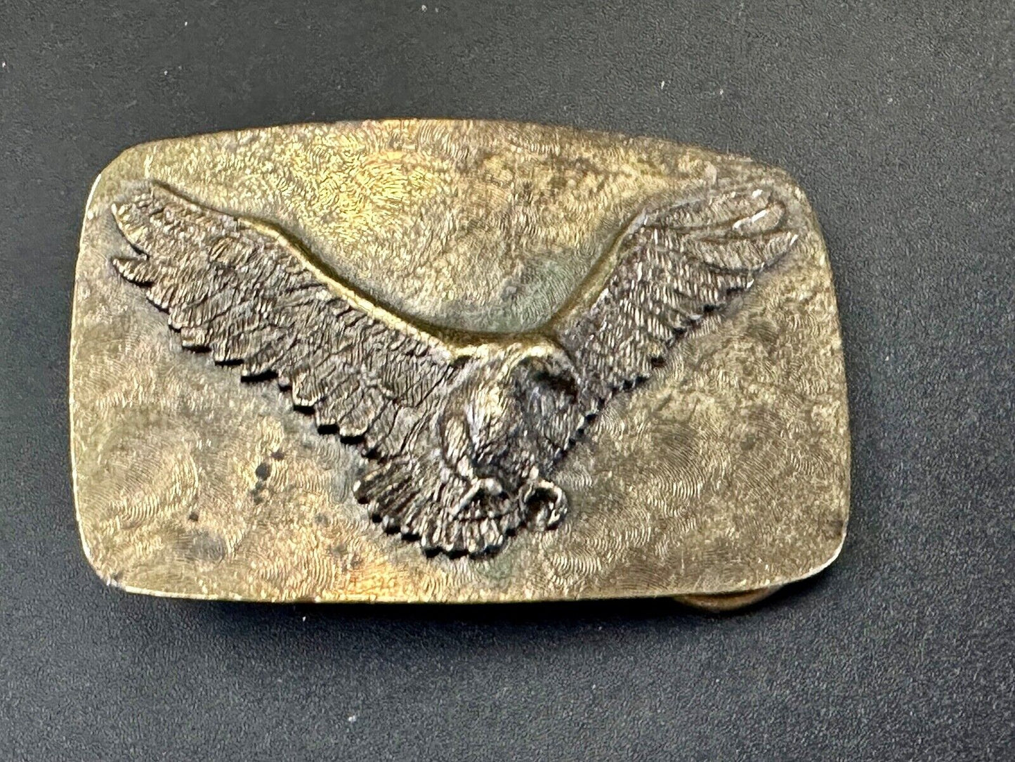 Majestic Patriotic EAGLE Vtg.  1981 The Great American belt buckle Commemorative