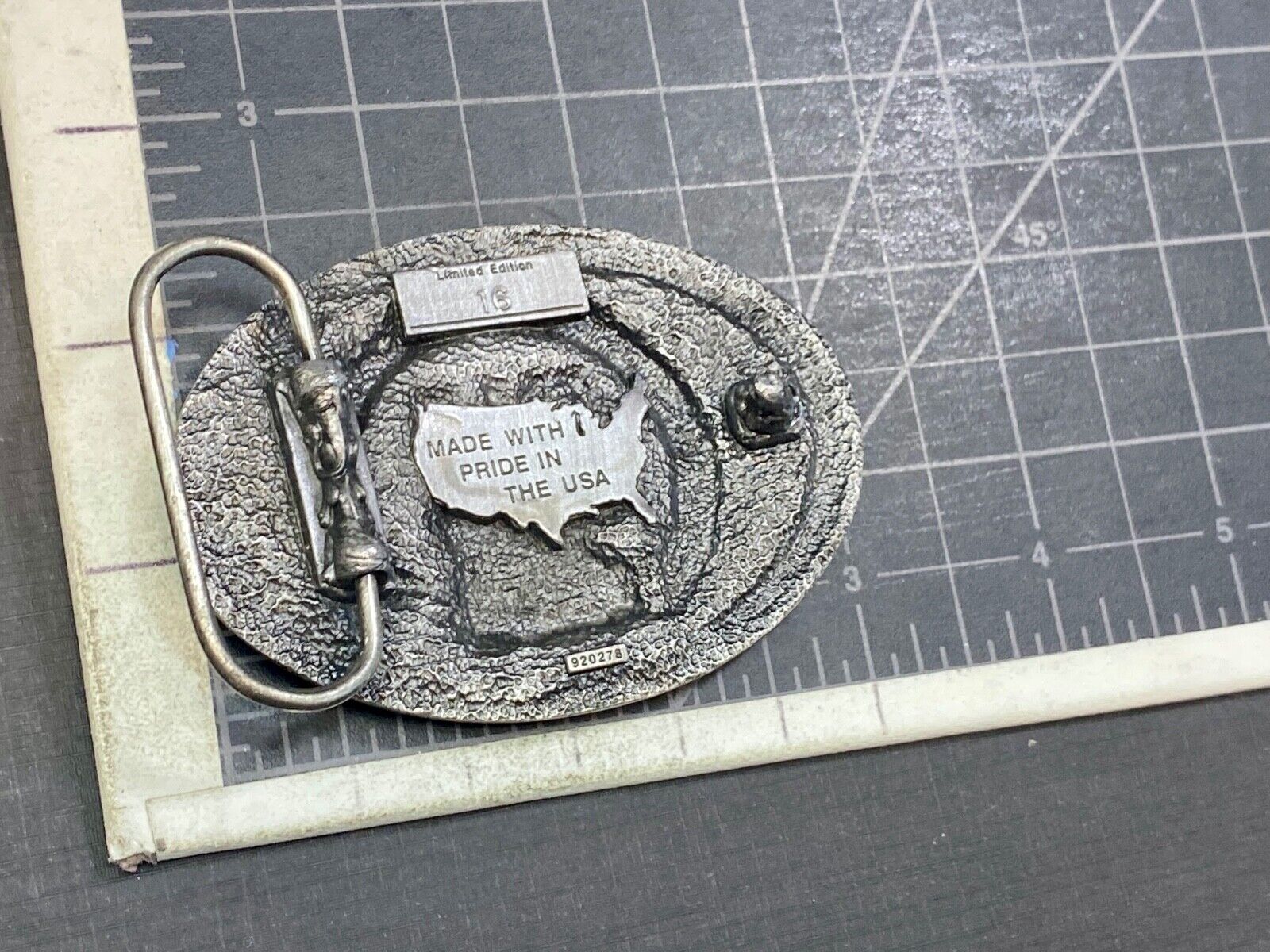 Vintage 1992 Falk Company, 2 Centuries, The Quality Continues Belt Buckle   #16 