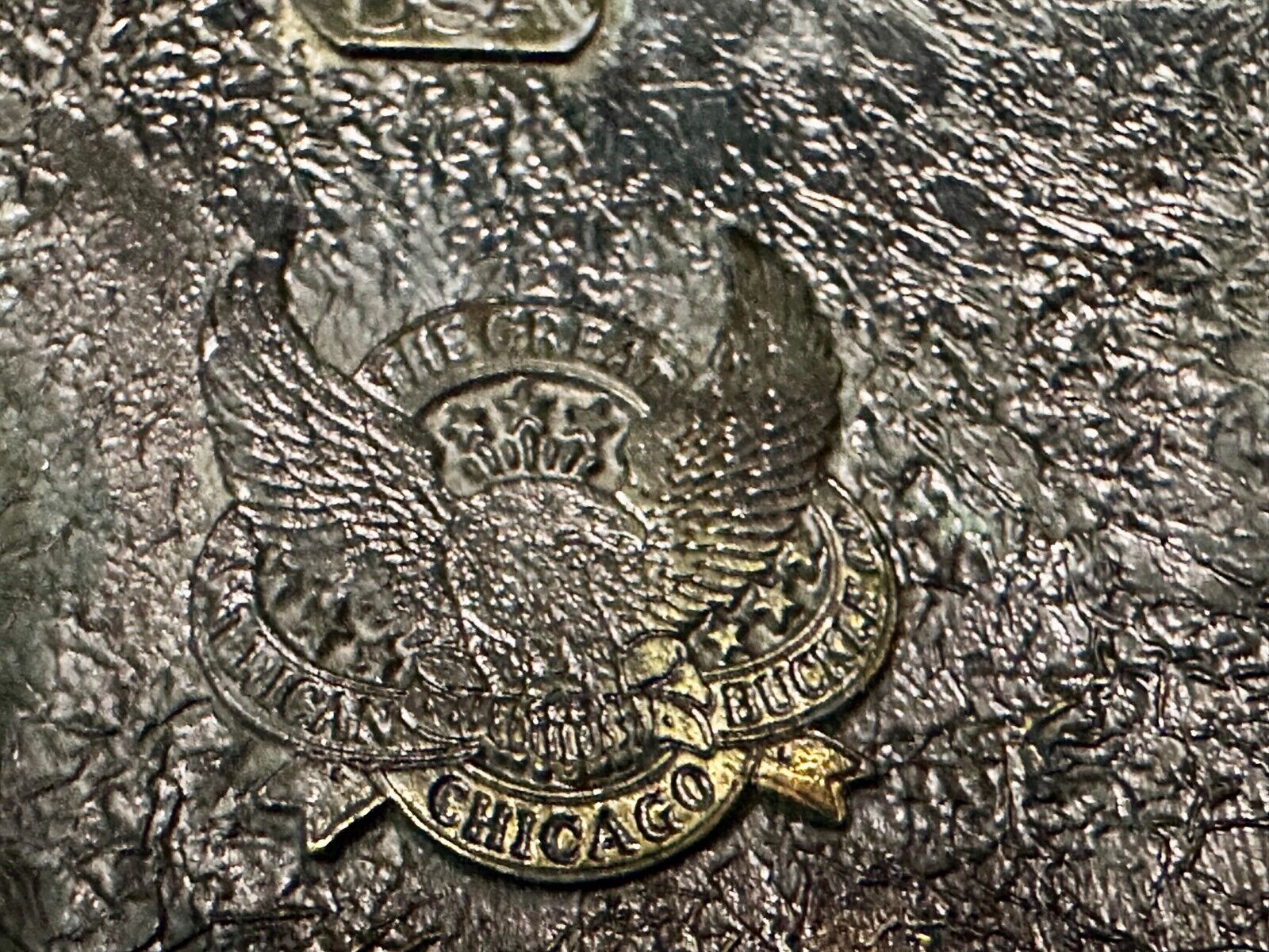 Vintage 1980's Cowboy Saddle Bronc The Great American Belt  Buckle Co