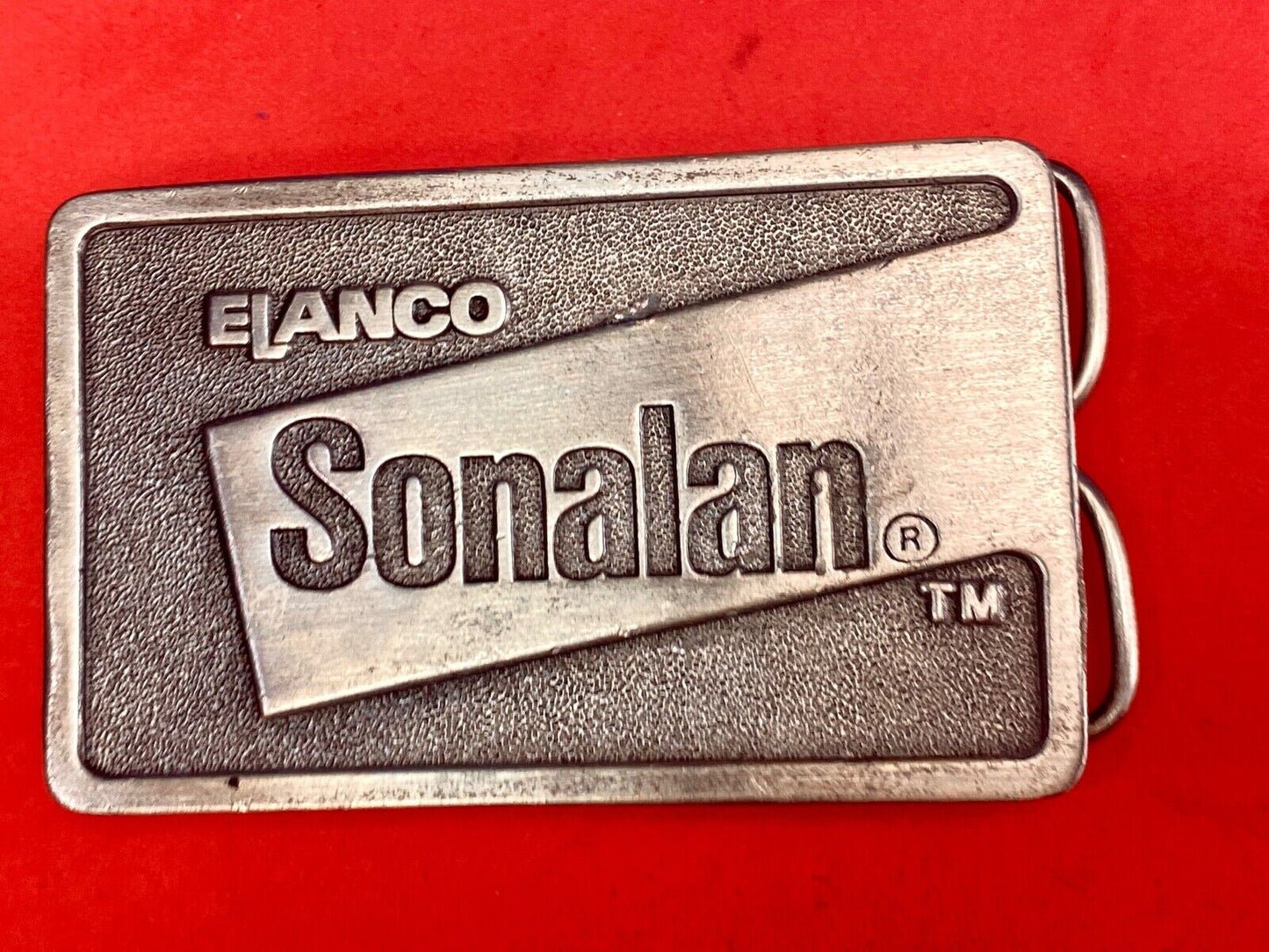 Vintage Farming Elanco Sonalan belt buckle in appreciation of your support 
