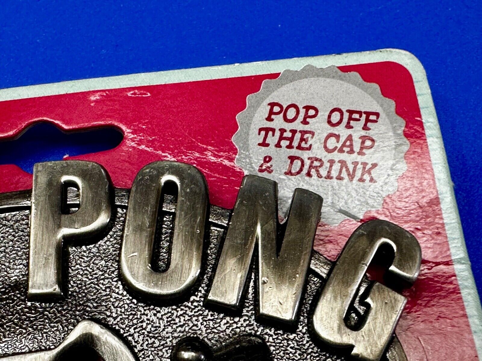 Beer Pong Champ - NOS Kalan Bottle Opener & Belt Buckle - Perfect pick up Line!