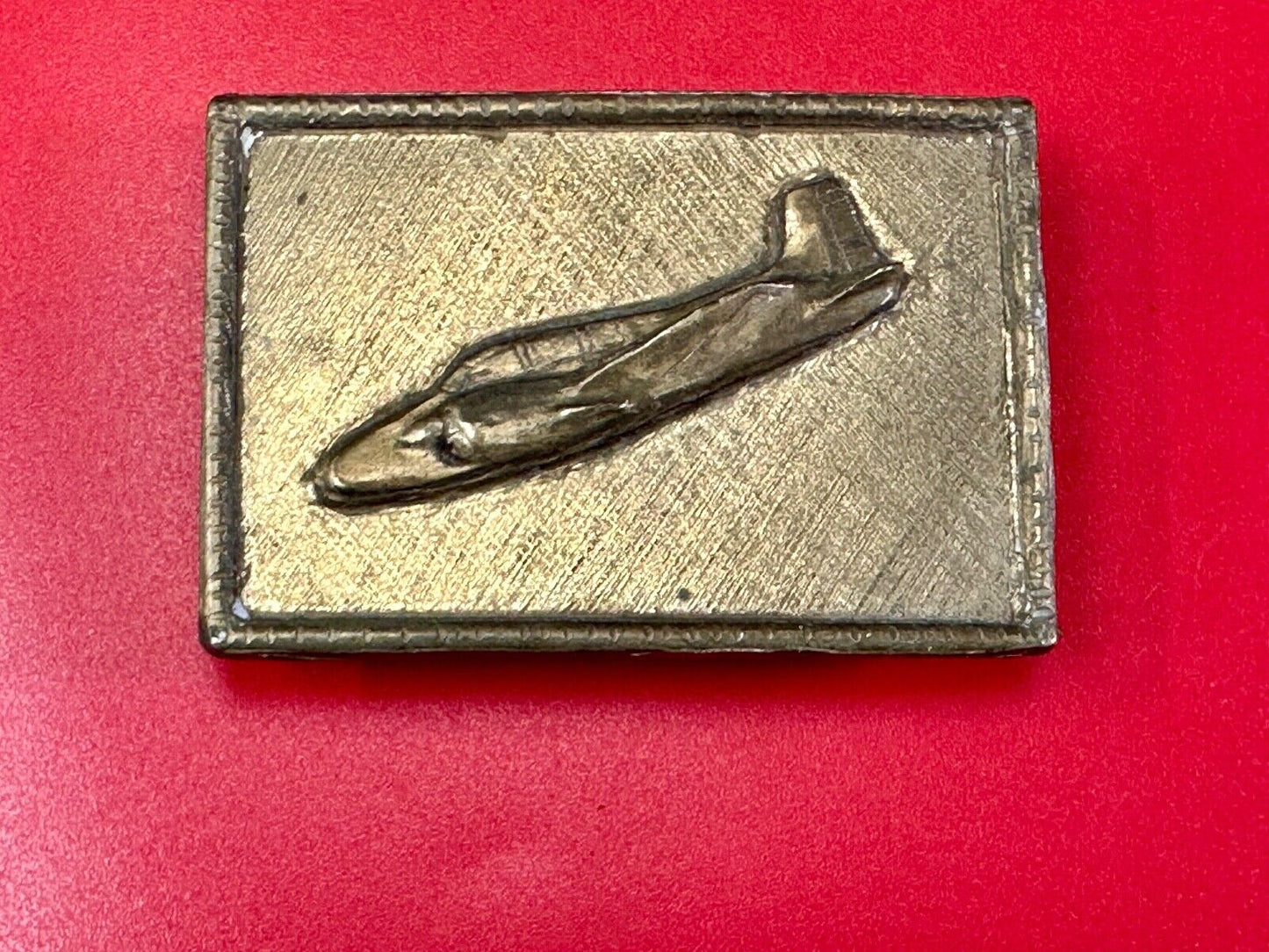 Airplane - Air Force WW2? Jet Pilots vintage belt buckle