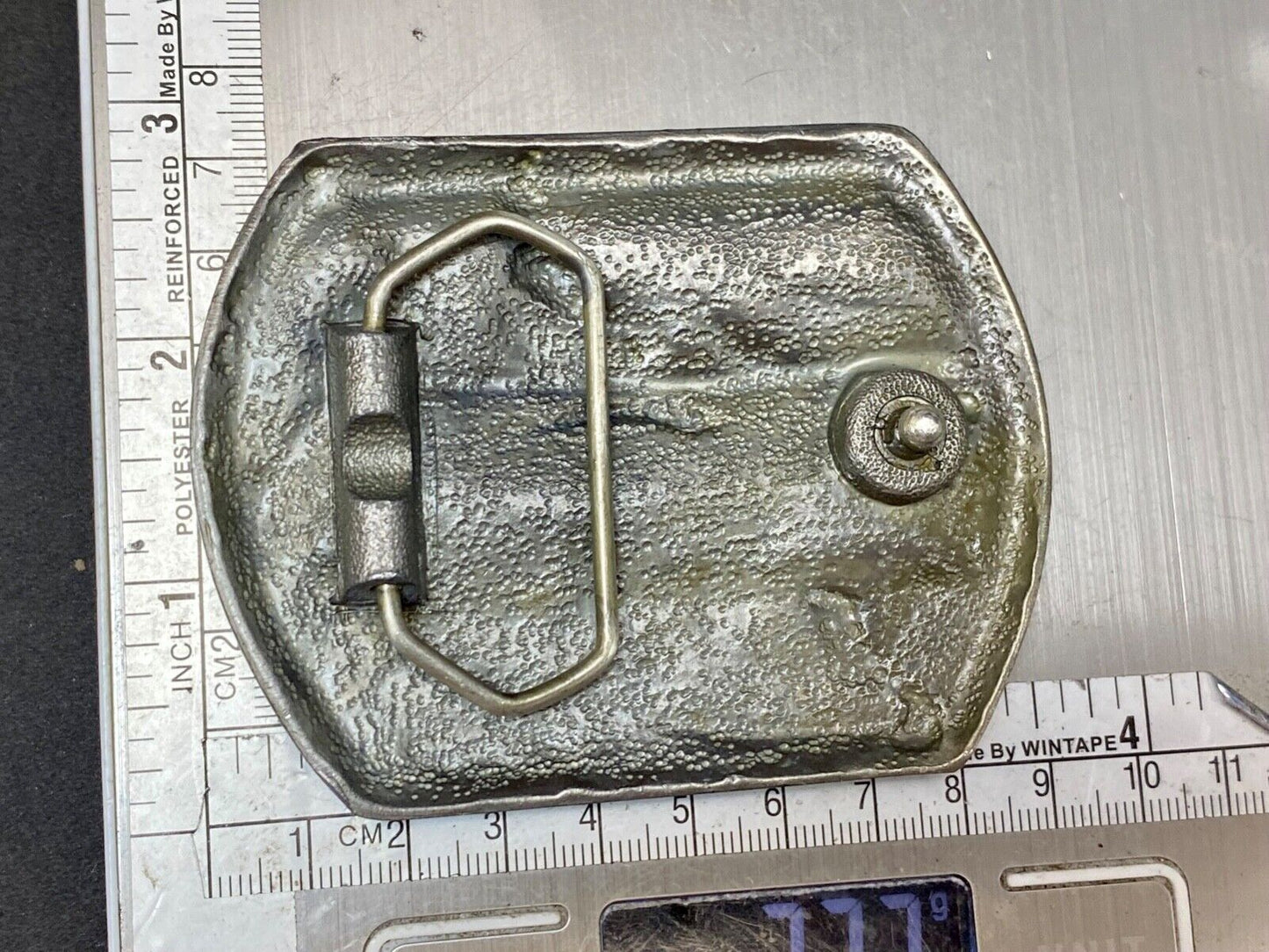 Vintage Florence Mining Company Safety Award belt buckle