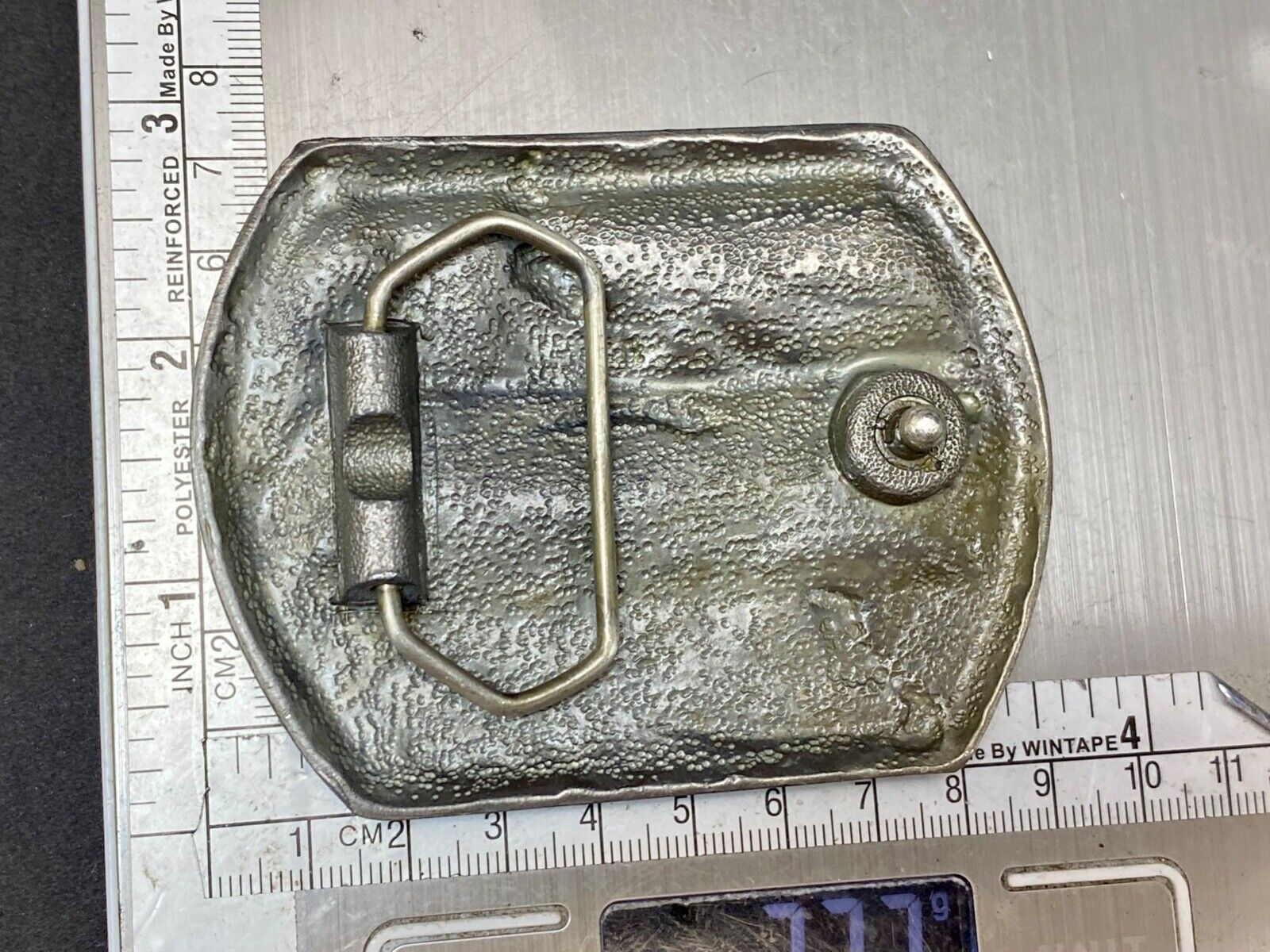 Vintage Florence Mining Company Safety Award belt buckle