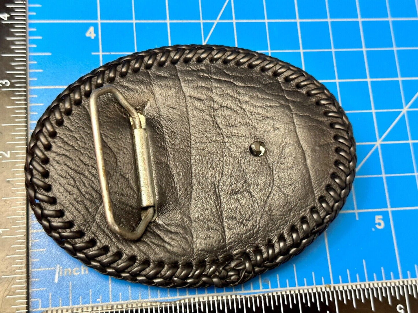 Vietnam War Memorial Three Soldiers Statue Washington DC Leather Belt Buckle