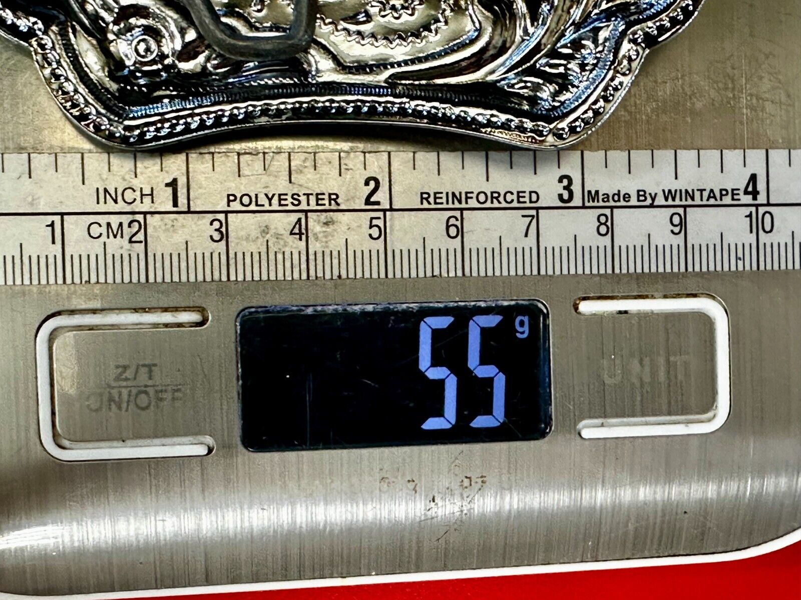 Texas Longhorn Rodeo Steer Bull Vintage Two Tone Western Cowboy's Belt Buckle