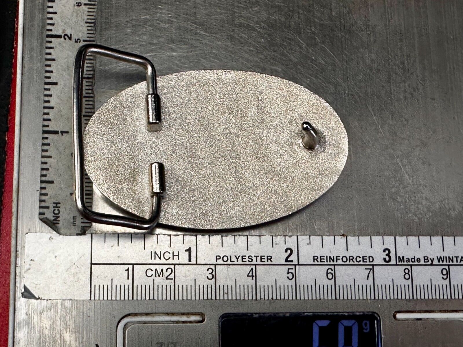 Tee It Up For The Troops Non Profit Organization Promo Award 2 Tone Belt Buckle