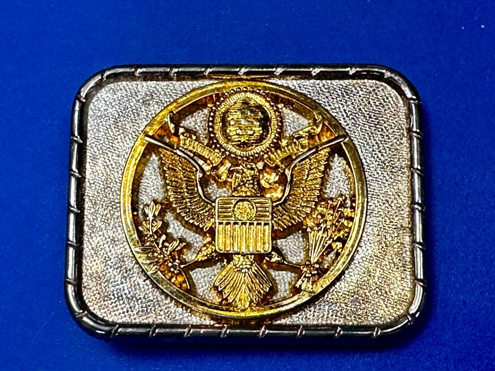 United States of America Great Seal Coat of Arms Patriotic Eagle Belt Buckle