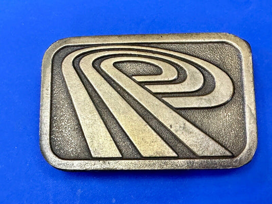 Transportation Trucking Company Emblem belt buckle by Hit Line USA