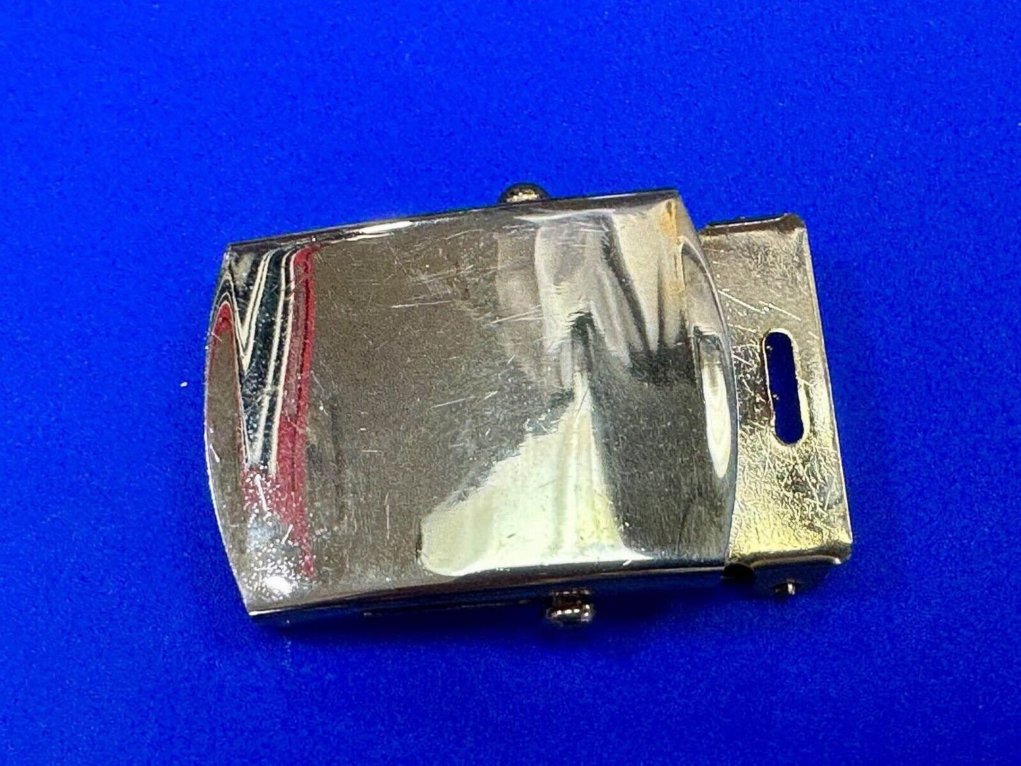 Vanguard V-21 USMC Marines Military Dress Solid Brass belt buckle MADE IN USA