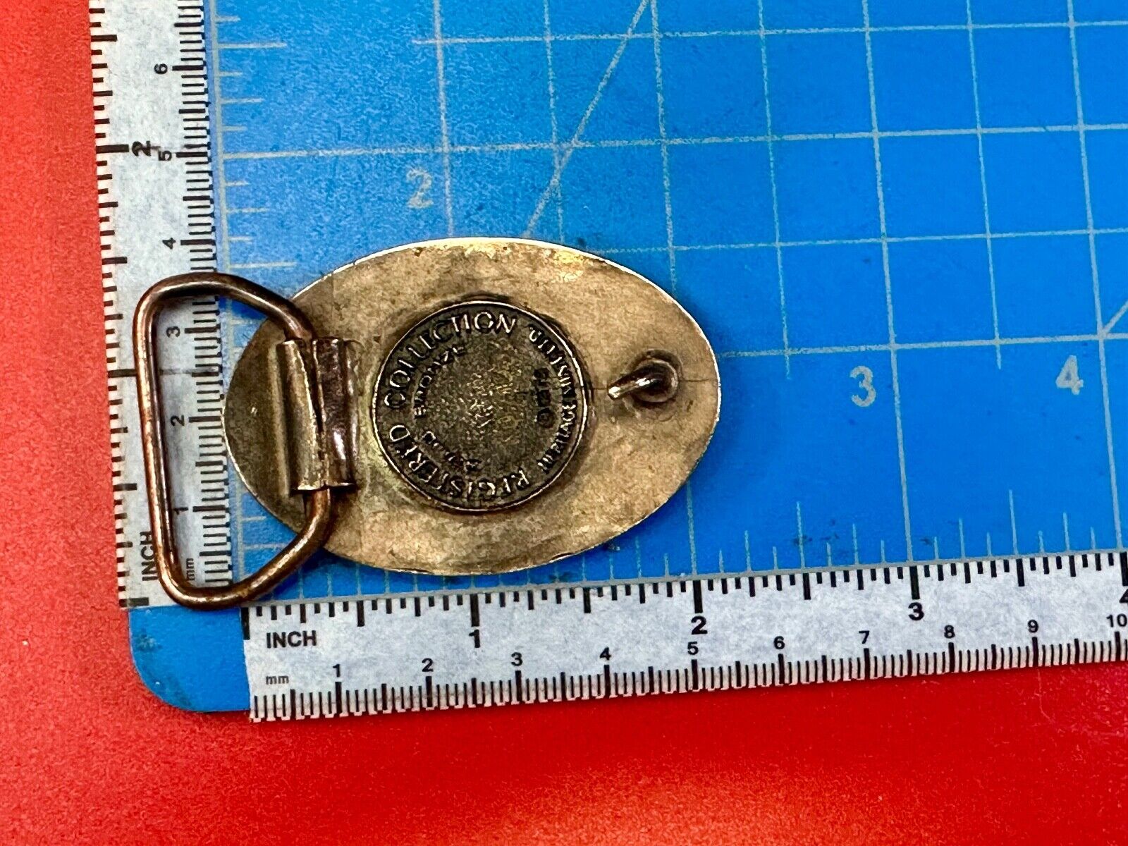 United States Of America USA Emblem, Seal Small Brass Heritage Mint Belt Buckle