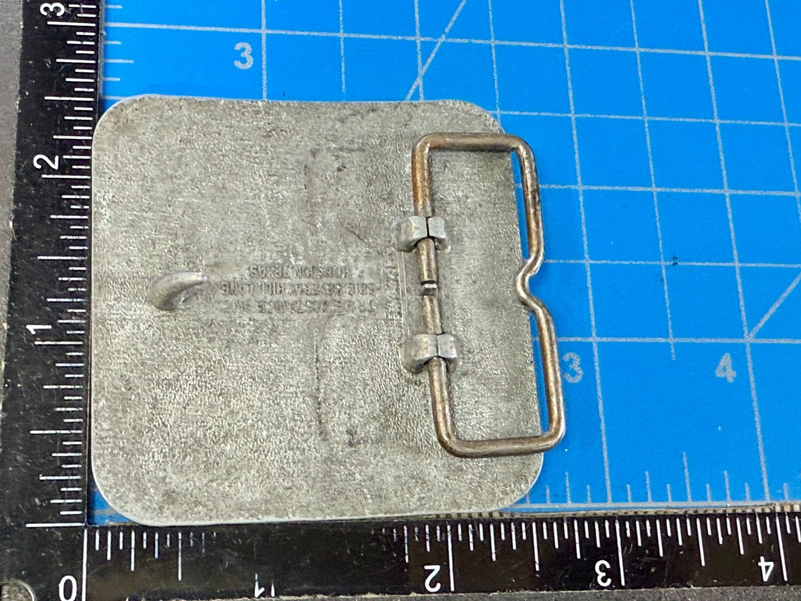 The Olympic Winter Games Lake Placid 1988 Commemorative Silver Color Belt Buckle
