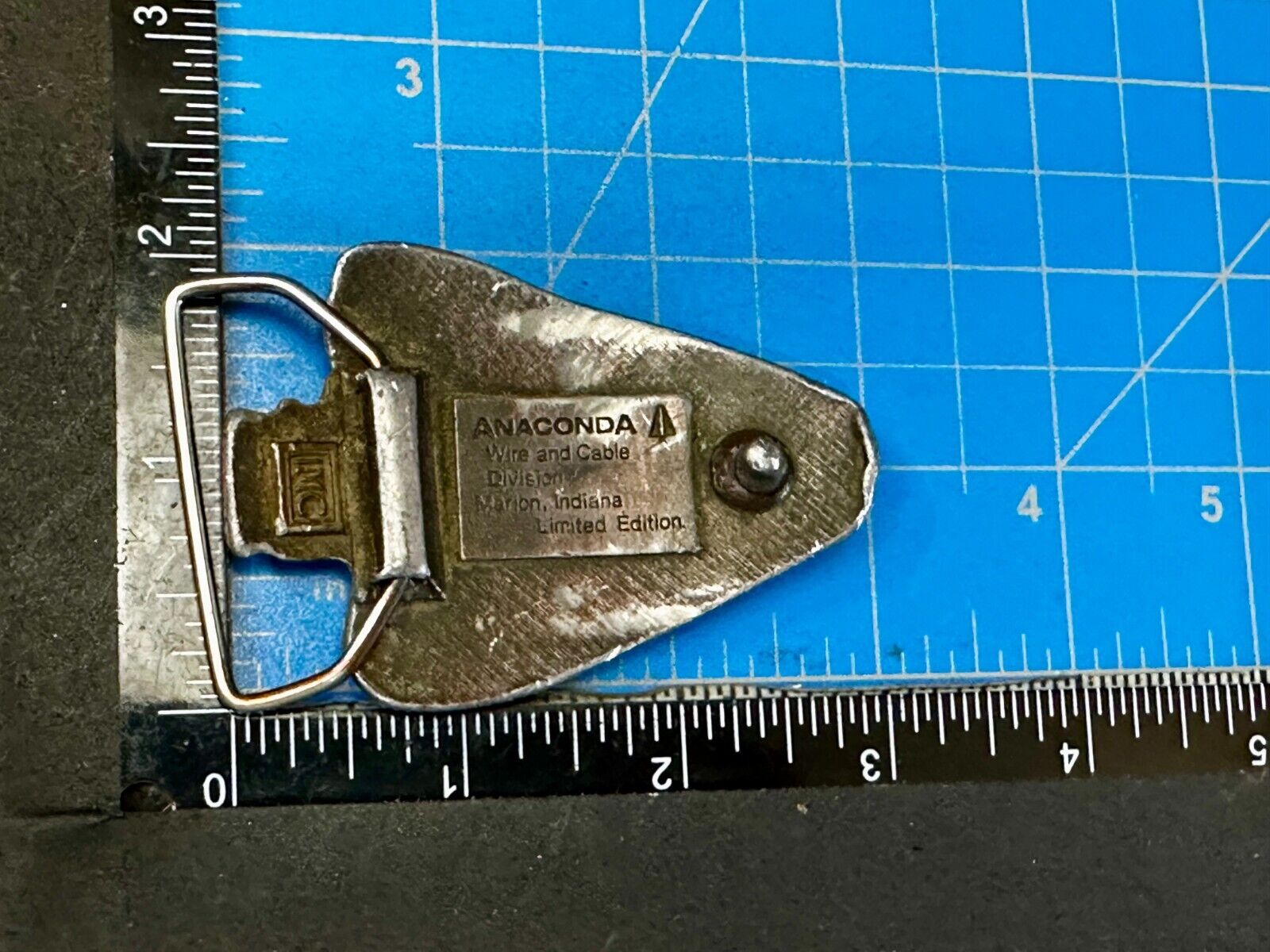 Anaconda Wire & Cable Division IMC Limited Edition Arrowhead Belt Buckle