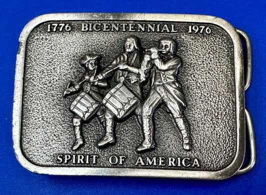 The Spirit of 76 - Patriotic American USA Marching Band Bergamot belt buckle