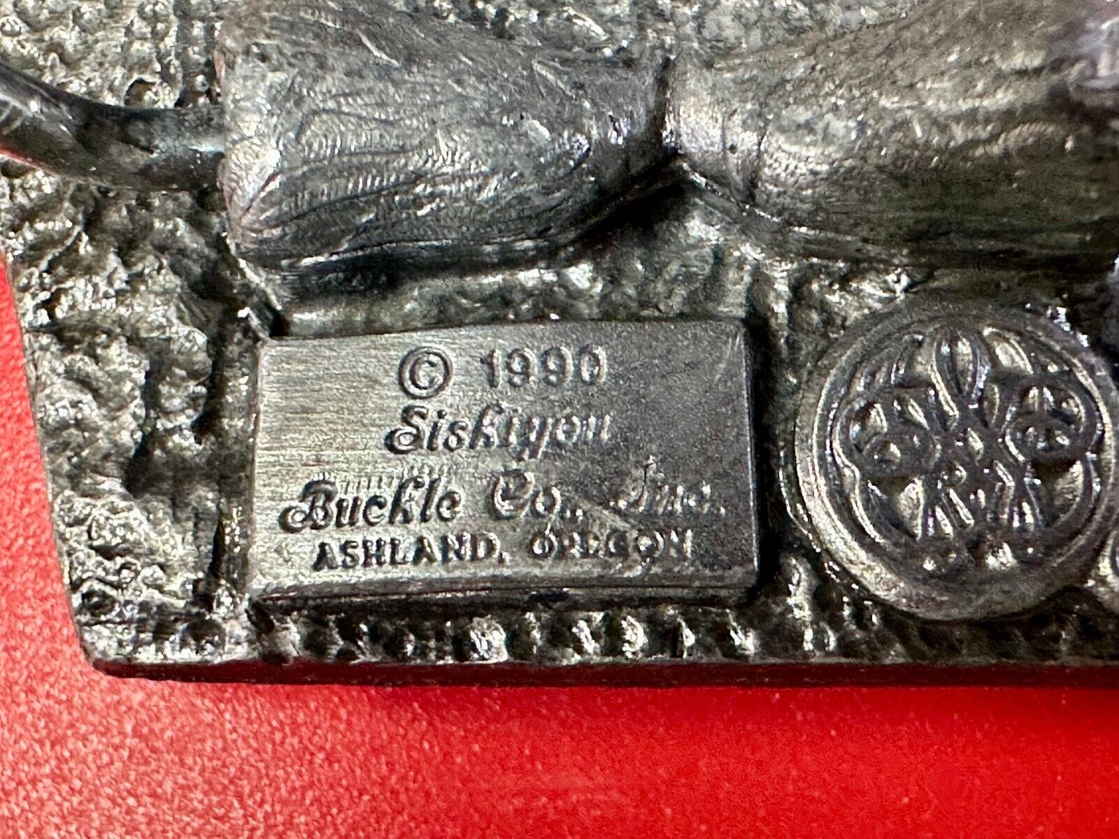 VFW Foreign Wars Veterans Vtg. Vanguard Excellence Award Siskiyou Belt Buckle