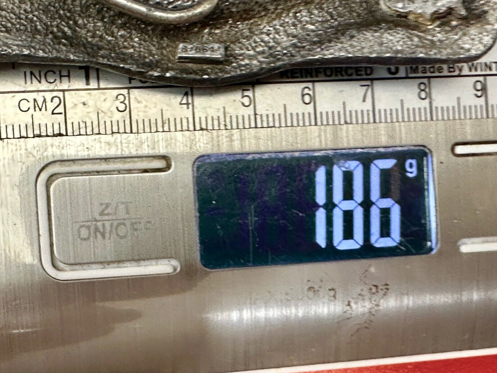1988 American Fisherman Commemorative Arroyo Grande Fish Sport belt buckle