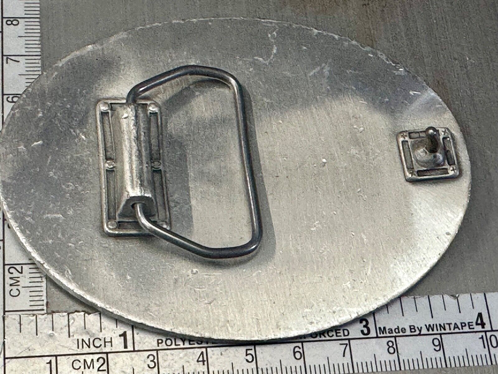 vintage Ground probe Company promo Advertising belt buckle
