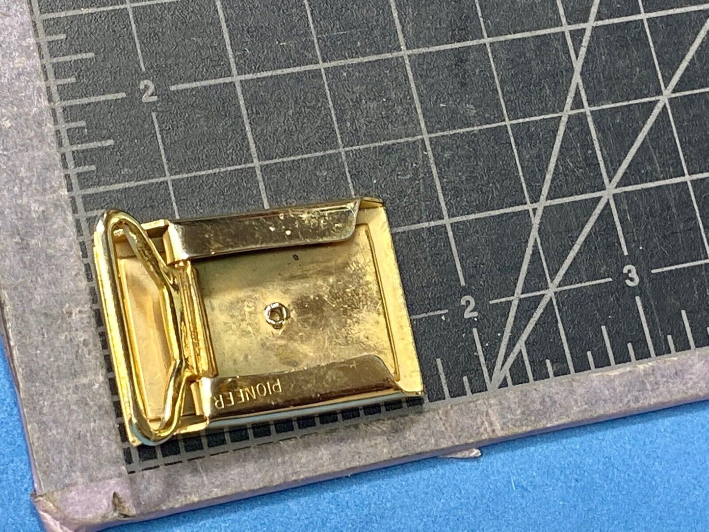 Vintage Letter B Initial Pioneer Brand Monogrammed Petite Belt Buckle 