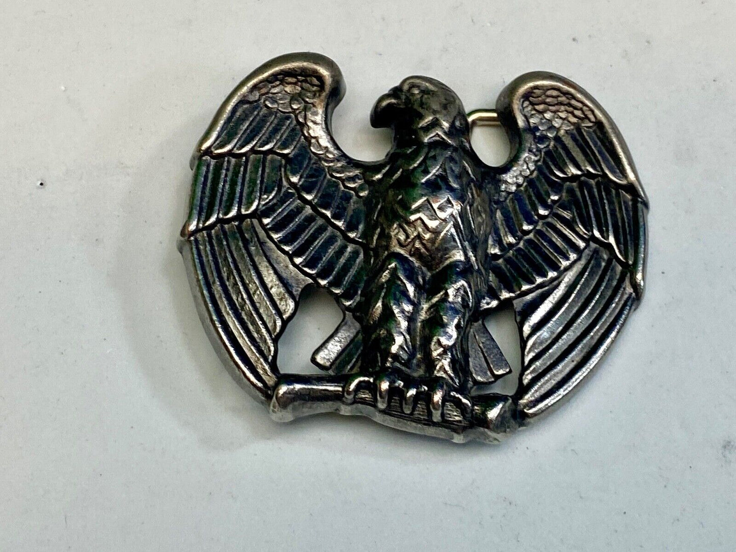 Avon American Eagle Belt Buckle Vintage  Majestic Animal Silver Tone Retro 80s