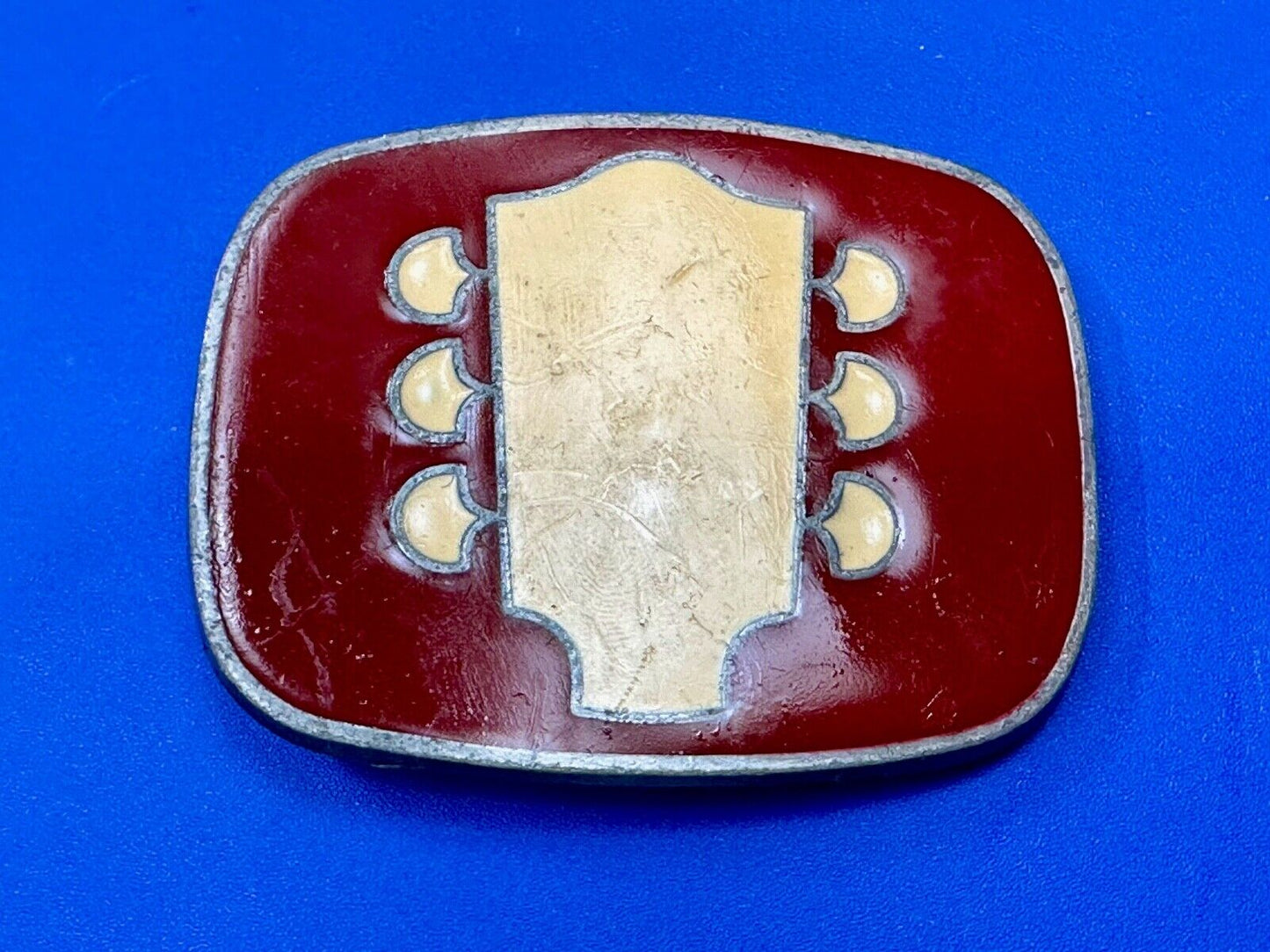 Acoustic Guitar Headstock Tuning Keys enameled belt buckle