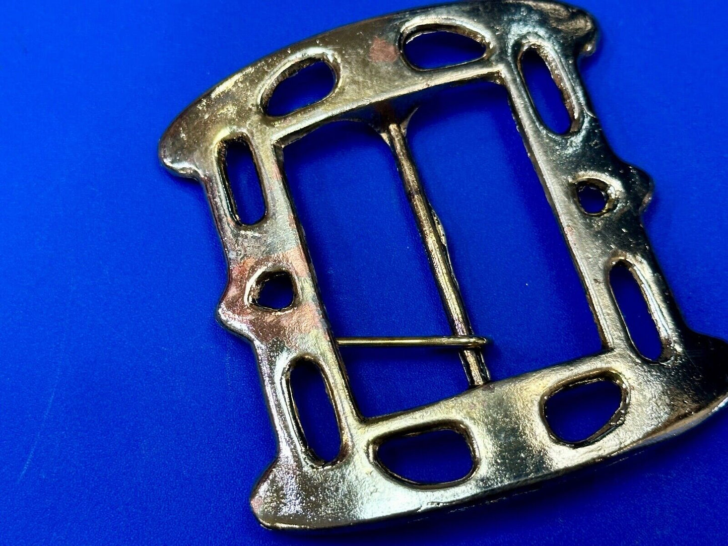 Victorian Vibe see through Rectangular center bar replacement belt buckle