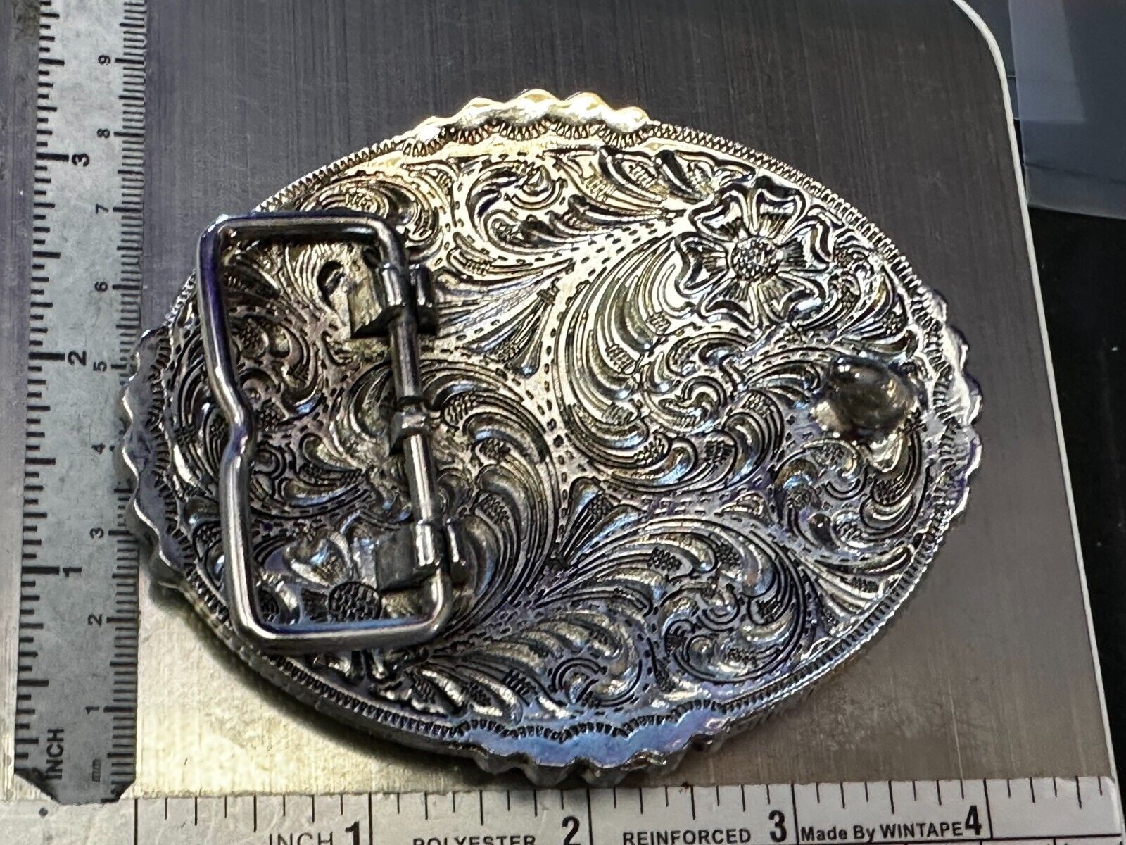 American Bald Eagle - Coming At Ya - Unique Western Two Tone Belt Buckle