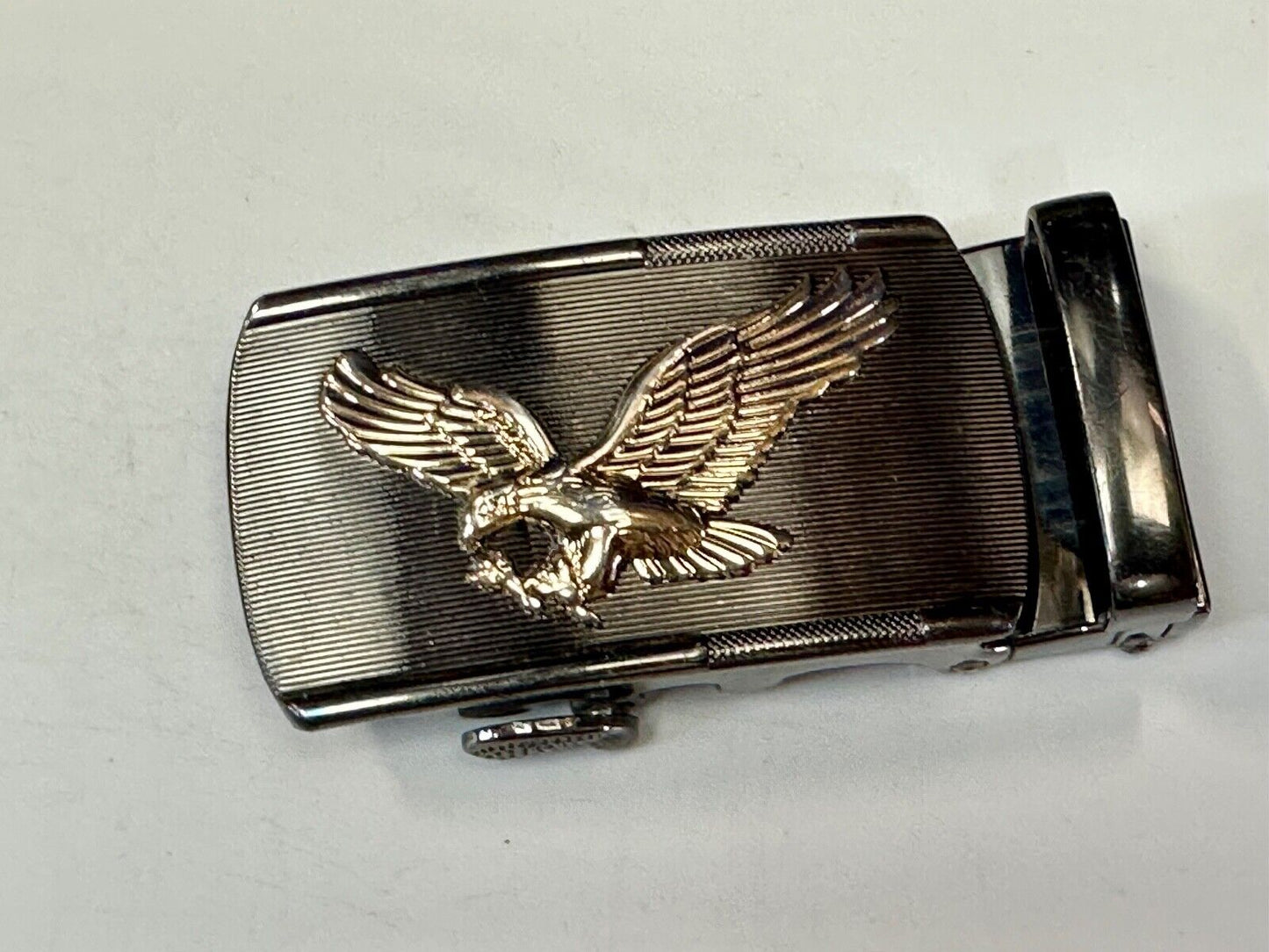 American Eagle - Replacement Racket style dress vintage belt buckle