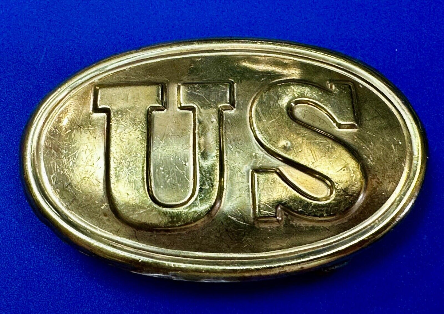 US Civil War Union Infantry Enlisted Soldier Replica Belt Buckle - see markings
